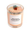 Crystal Manifestation Scented Candle Soy Wax With Natural Stones- Starting at: