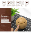 Mini Air Humidifier Ultrasonic USB Aroma Wood Grain LED Night Light  Electric Essential Oil  Diffuser Aromatherapy Home