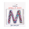 Confetti Letter Stickers - Adhesive Patches