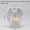 Praying Angel Candle Holder Resin Wing Statue Decorative Nordic Sculpture Tabletop Ornament Home Wedding Atmosphere