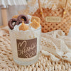Handmade Scented Candle Soy Wax Dessert Strawberry Chocolate Glass Cup Home Decor Holiday Gift Christmas Halloween Party