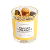 Crystal Manifestation Scented Candle Soy Wax With Natural Stones Dried Flowers Wood Wick Glass Jar Aromatherapy