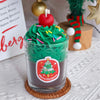 Handmade Scented Candle Soy Wax Dessert Strawberry Chocolate Glass Cup Home Decor Holiday Gift Christmas Halloween Party