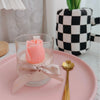 Handmade Scented Candle Soy Wax Dessert Strawberry Chocolate Glass Cup Home Decor Holiday Gift Christmas Halloween Party