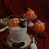 Handmade Scented Candle Soy Wax Dessert Strawberry Chocolate Glass Cup Home Decor Holiday Gift Christmas Halloween Party