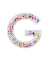 Confetti Letter Stickers - Adhesive Patches