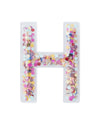 Confetti Letter Stickers - Adhesive Patches