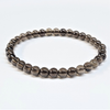 Smokey Quartz Round Bead Bracelet - Business Creativity