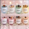 Crystal Manifestation Scented Candle Soy Wax With Natural Stones- Starting at: