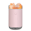 Air Humidifier Crystal Salt Stone Desktop Aromatherapy Essential Oil Ultrasonic Diffuser With LED Lamp Bedroom Home Humidifier