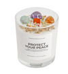 Crystal Manifestation Scented Candle Soy Wax With Natural Stones- Starting at: