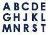 Confetti Letter Stickers - Adhesive Patches